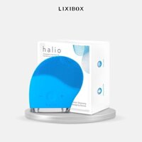 Máy Rửa Mặt Halio Facial Cleansing &amp; Massaging Device Sóng Âm Dành Cho Mọi Loại Da - Xanh