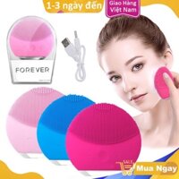 Máy Rửa Mặt Massage Forever Luna Mini 2 - Sóng Siêu Âm 8 Cấp Độ, Làm Sạch Sâu Da, Se Khít Lỗ Chân Lông Sạc USB Kèm Hộp N