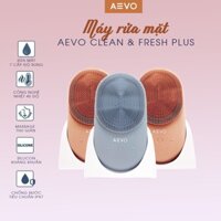 Máy Rửa Mặt Massage Nhiệt AEVO Clean and Fresh Plus làm sạch sâu massage đẩy dưỡng chất [BH 12 Tháng]