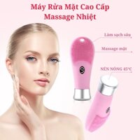 Máy Rửa Mặt Massage Nhiệt Nén Nóng Develop Mẫu Mới  3 Trong 1 - 9 Chế Độ Tùy Chỉnh, Giúp Làm Sạch Da Mặt Hiệu Quả.