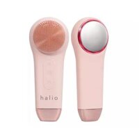 Máy rửa mặt massage tích hợp liệu pháp ánh sáng và nhiệt Halio 5 in 1 - Peach Fuzz