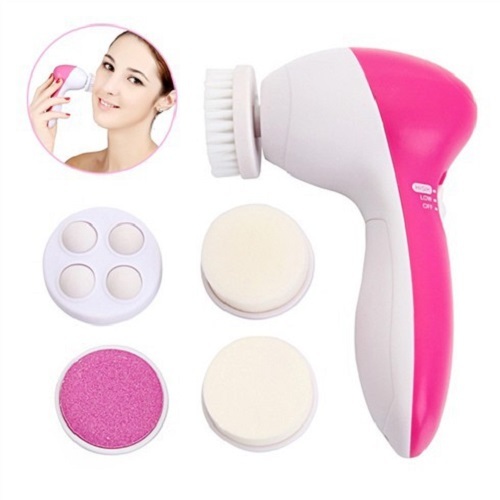 Máy rửa mặt mát-xa chăm sóc da mặt 5 trong 1 Beauty AE-8782