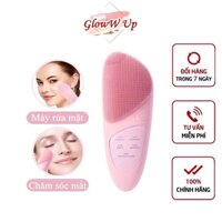 Máy Rửa Mặt Mini  Đa Năng Đẩy Tinh Chất Tẩy Da Chết Máy Massage, chế độ ấm chăm sóc vùng mắt.