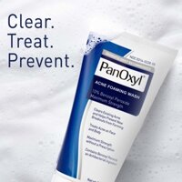 Máy rửa mặt panoxyl thu nhỏ lỗ chân lông gentle hydrating oil control moisturizing facial cleanser anti-acne deep cleansing skin care