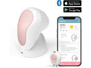 Máy rửa mặt siêu âm và phân tích da HoMedics FAC-700-EU