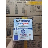 Máy rửa mũi neilmed tặng kèm 30 muối đi kèm (Cam kết hàng chính hãng)