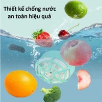 Máy rửa rau củ bát đĩa mini sóng siêu âm loại bỏ hóa chất sử dụng điện 5V