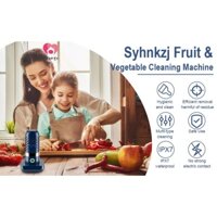 Máy Rửa Rau Củ Quả Hình Viên Con Nhộng 3000mah Sạc usb shopskc8683