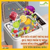 MÁY RỬA RAU QUẢ đồ ăn thức uống tự nhiên OZONE BẰNG technology ION