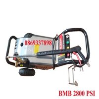 Máy rửa xe áp lực, đẩy tay Bamboo BmB 2800 PSI