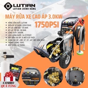 Máy phun rửa áp lực cao 18M17.5-3T4 (1750PSI)