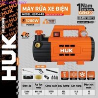 Máy rửa xe chỉnh áp HUKAN G3P14-R9, 3200W, Động cơ không chổi than, Áp lực 180Bar, Có ÁT CHỐNG GIẬT kho máy giá xưởng