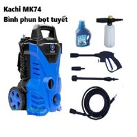 Máy rửa xe có bình phun bọt tuyết Kachi MK74-MK74