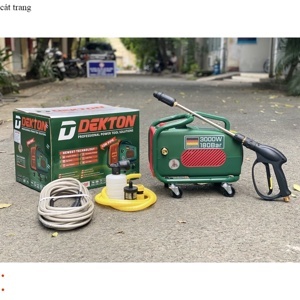 Máy rửa xe Dekton có chỉnh áp DK-CWR3000F