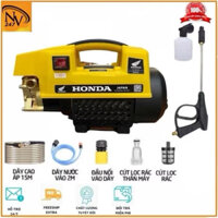 Máy rửa xe honda hd777 - Lõi đồng 100% - Máy rửa xe mini bảo hành 24 tháng - Máy xịt rửa gia đình tặng bình bọt tuyết