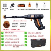 MÁY RỬA XE KHÔNG DÂY OSAKA S1001 – NHẸ, MẠNH, TIỆN DỤNG 🚗💦