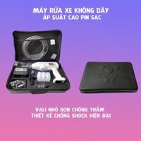 MÁY RỬA XE KHÔNG DÂY SẠC PIN LITHIUM 25000mAh