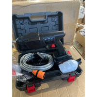 Máy rửa xe ko dây dùng pin HITACHI ,dung lượng oin đủ 10cell  (made in japan)