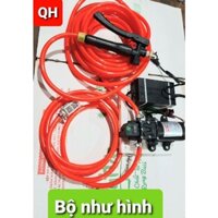 máy rửa xe mini - bộ máy bơm rửa xe tăng áp lực nước mini - máy rửa xe 12v - bộ máy rửa xe - máy rửa xe
