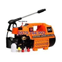 Máy Rửa Xe Mini Có Chỉnh Áp SAKURA JAPAN 2400W