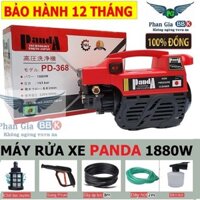 Máy rửa xe Mini gia đình PANDA 1880W may rua xe ap luc cao, rua xe mini, tặng bình bọt xà bông