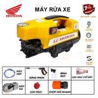 Máy Rửa Xe Mini Máy Rửa Xe Cao Áp HD 2500W Công Nghệ Nhật Bản, Máy Tưới Cây Rửa Chuồng Lực Phun Cực Mạnh