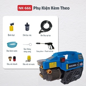 Máy rửa xe Nakawa NK-626 - 1880W
