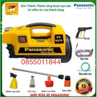 máy rửa xe Panasonic 3500W mini cho gia đình dây 30m máy xịt rửa điều hòa bảo hành 12 tháng