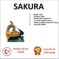 Máy rửa xe SAKURA công suất 3500W - Tặng bình tạo bọt