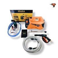 Máy rửa xe siêu mạnh OSAKA RS7 3000W Chỉnh áp/ Dây xịt15M đồng 100% / tặng bình xịt xà phòng SK