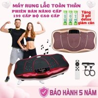 Máy rung lắc đánh tan mỡ toàn thân 199 cấp tiếng việt, Tiện hơn máy chạy bộ tại nhà, ghế tập gym