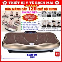 Máy Rung Lắc Toàn Thân 120 Chế Độ – Thiết Bị Hỗ Trợ Giảm Cân Tại Nhà, Tốc Độ Rung Khoẻ, Kết Nối Nghe Nhạc Mp3