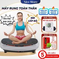 Máy rung lắc toàn thân 999 cấp, Máy rung tập thể dục tại nhà, Giảm cân hiệu quả
