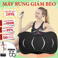 Máy rung lắc toàn thân công suất 300W, Máy rung massage giảm mỡ toàn thân hiệu quả tại nhà, Máy tập giảm mỡ bụng