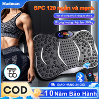 máy rung lắc toàn thân Máy rung đốt mỡ, giảm bụng, giảm eo, có thể điều chỉnh lên tới 120 cấp độ.