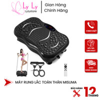 Máy Rung Lắc Toàn Thân MISUMA Giảm Béo Hiệu Quả | Thiết Bị Giảm Cân, Máy Giảm Mỡ Bụng Có Điều Khiển