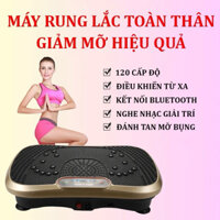 Máy rung lắc toàn thân , tập thể dục giảm mỡ tại nhà,có kết nối bluetooth nghe nhạc giải trí