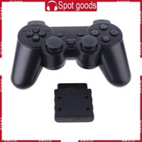 Máy rung tay cầm chơi Game GODD 2 Bộ điều khiển trò chơi USB 4GHz Tay cầm cần điều khiển có đầu thu cho 2 người