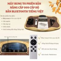 Máy Rung Toàn Thân Giảm Mỡ 999 Cấp Tiếng Việt, Máy Rung Bụng Loại Bỏ Mỡ Thừa, Đốt Calo, Máy Rung Lắc Toàn Thân