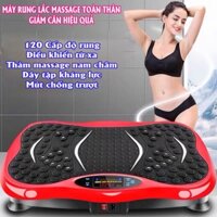 Máy Rung Toàn Thân - Máy Rung Lắc Massage Toàn Thân 120 Chế Độ, Điều Khiển Từ Xa, Máy Mát Xa Bụng Giảm Cân Hiệu Quả