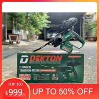 Máy Rút Dây Điện Dekton / Chân Pin Phổ Thông Makita / Motor Brushless / 28M Dây / Max Tải Kéo Tối Đa 90Kg
