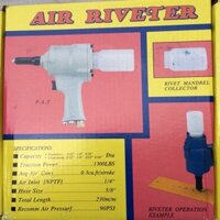 Máy rút đinh rive nhôm Q2 Đài Loan - Súng Rút Đinh tán nhôm khỏe bền - Kìm rút đinh rive dùng khí