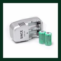 Máy sạc 2 viên dùng cho pin sạc 3V CR2