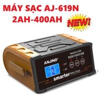 Máy Sạc Ắc Quy Và Phục Hồi Bình Ắc Quy 12V 24V 400AH AJ-619N - Sạc Acquy Khu sunfat