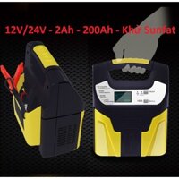 Máy Sạc Ắc Quy Và Phục Hồi Bình Ắc Quy 12V 24V 200AH - Sạc Acquy Khu sunfat