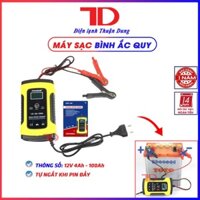 Máy sạc bình ắc quy kiêm sạc bình 12V/6A 4Ah-100Ah loại tốt mẫu mới 2019,máy nạp ắc quy, nạp ắc quy 12v, sac ac quy