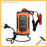 Máy Sạc Bình Acquy 12V 4Ah-100Ah Foxsur FBC1205D Tự Ngắt Khi Đầy Phục Hồi Ắc Quy Cho Ô Tô và Xe Máy An Toàn