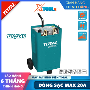 Máy sạc bình điện ắc qui TOTAL TBC2201
