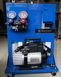 MÁY SẠC GAS LẠNH BÁN TỰ ĐỘNG MASTERCOOL 91583-2V-220