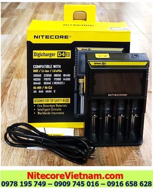 Máy Sạc Pin Đa Năng LCD Nitecore D4